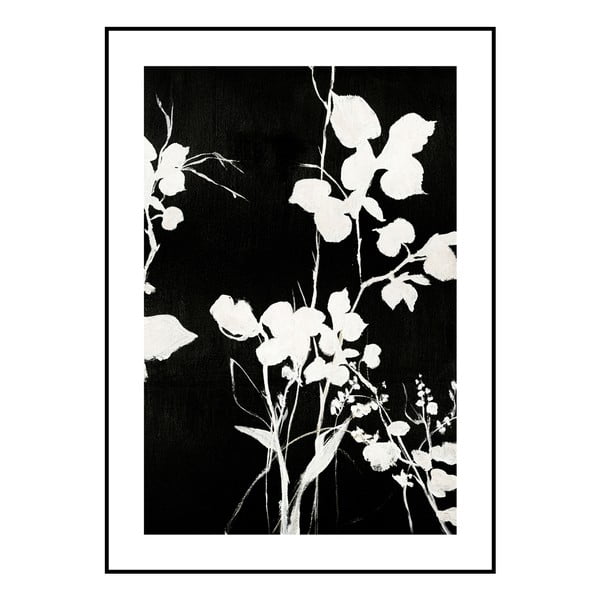 Картина 30x40 cm Silhouet Leaves - Malerifabrikken