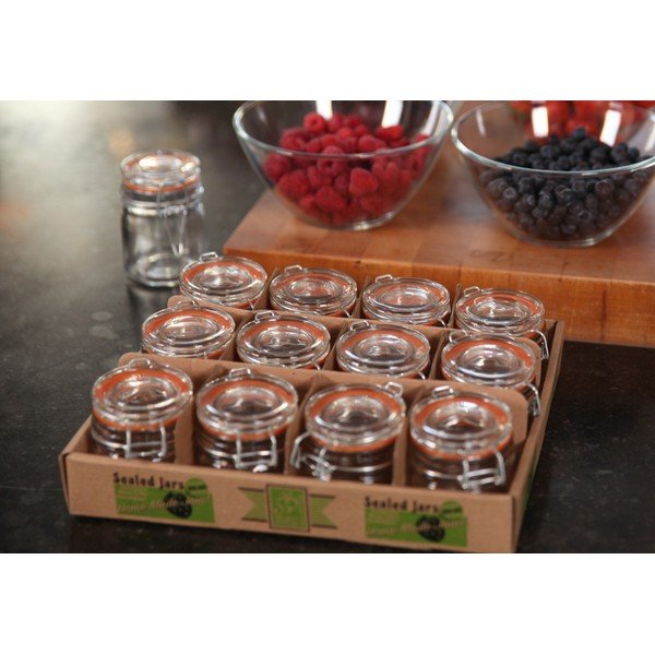 Буркани за консервиране 12 бр. 90 ml – Esschert Design-image-1