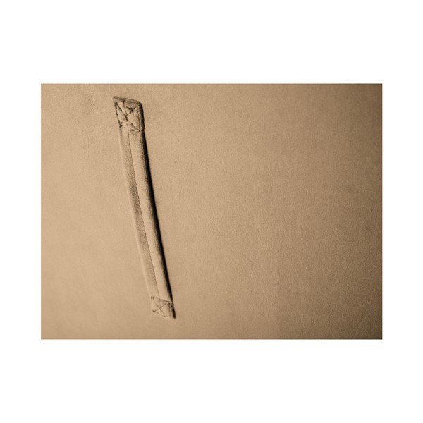 Светлокафяв пуф , 40 x 45 cm Margaret - Mazzini Sofas-image-4