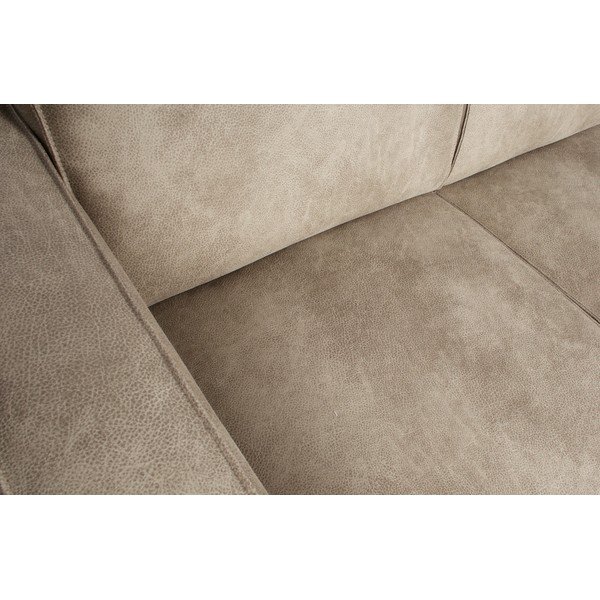 Сив диван от изкуствена кожа , 280 см Statement - BePureHome-image-1