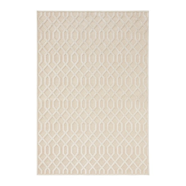 Кремав килим от вискоза , 160 x 230 cm Caine - Mint Rugs