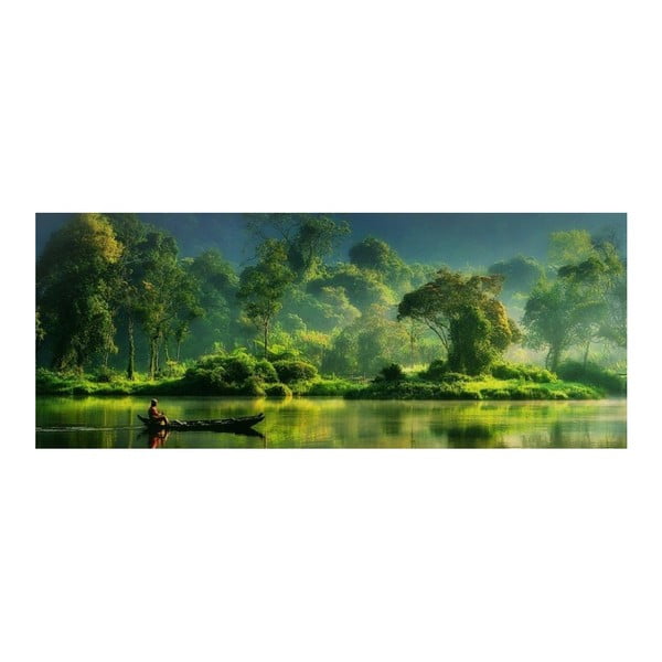 Skleněný obraz DecoMalta River, 125 x 50 cm