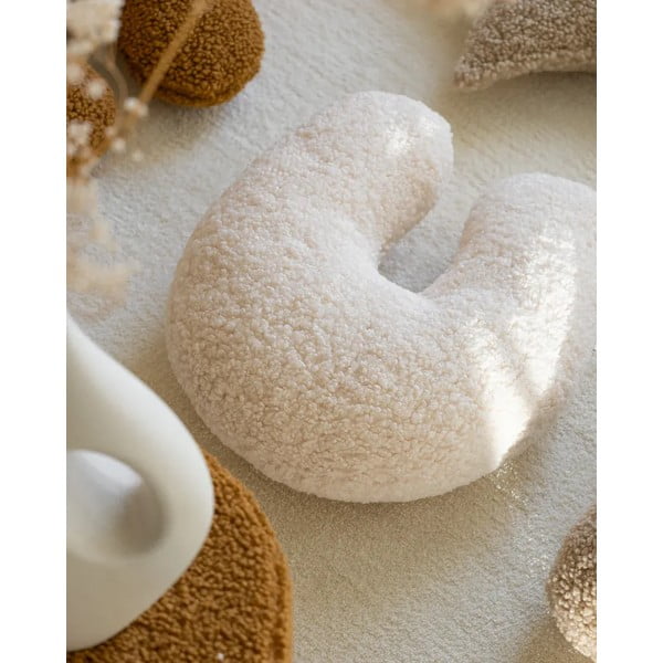 Кремава детска възглавница за диван от букле U – Wigiwama-image-2