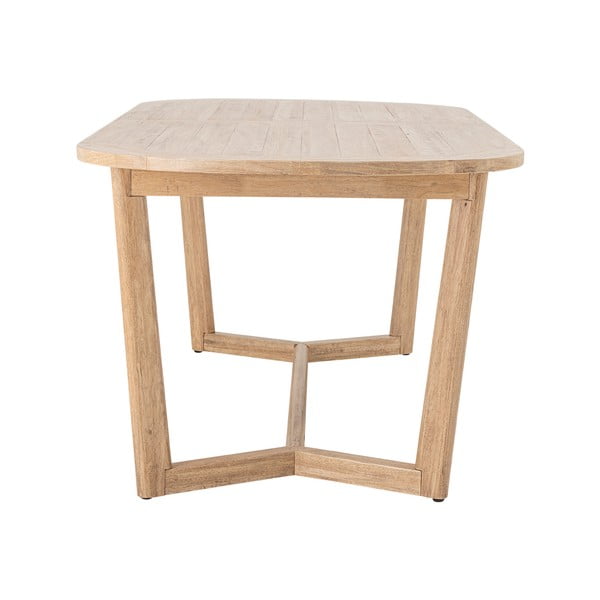 Трапезна маса от масивно каучуково дърво 100x200 cm Serrone – Bloomingville-image-2