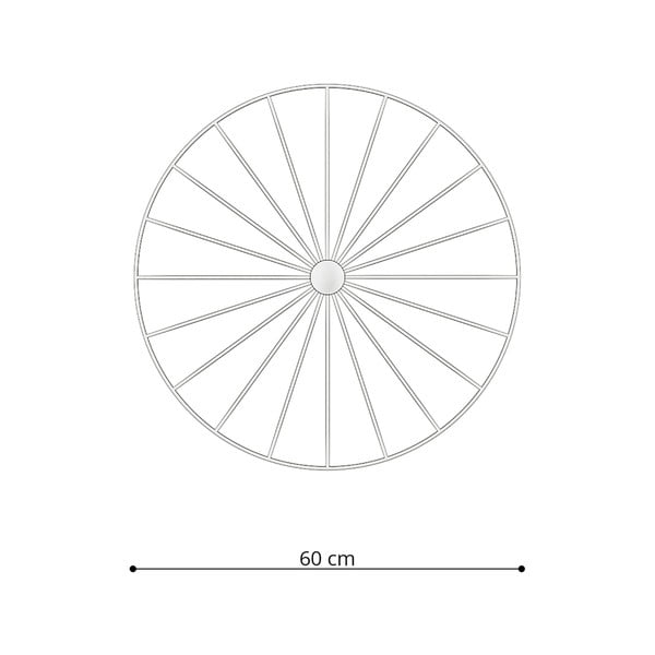 Черно таванно осветително тяло ø 60 cm Soho - Sollux-image-4