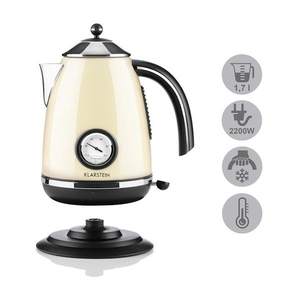 Бежов чайник Aquavita Chalet - Klarstein-image-3