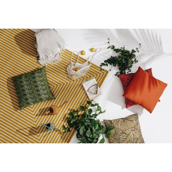 Червено-оранжева градинска възглавница , 50 x 50 cm Bibi - Hartman-image-1