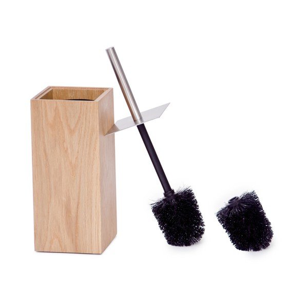 Четка за тоалетна от дъбово дърво Mezza - Wireworks-image-1