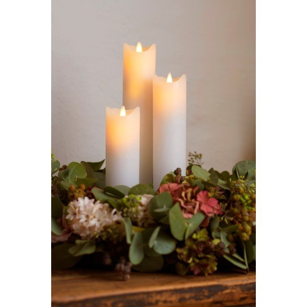 Бяла светлинна декорация на батерии ø 5 cm Sara Exclusive – Sirius-image-1