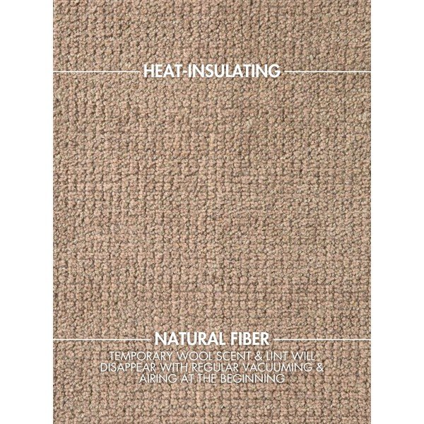 Бежов ръчно изработен вълнен килим 160x230 cm Greenwich – Ted Baker-image-4