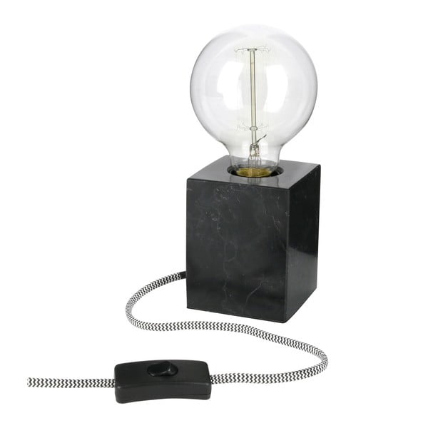 Черна настолна лампа Carrare Tube Lamp - Le Studio