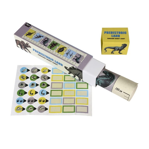 Детски стикер - лента за врата или стена Prehistoric Land – Rex London-image-1