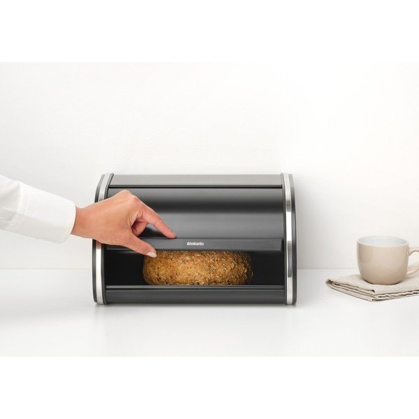 Стоманена кутия за хляб Roll Top – Brabantia-image-3
