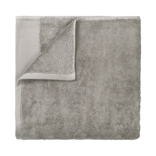 Сива памучна кърпа за баня , 70 x 140 cm - Blomus