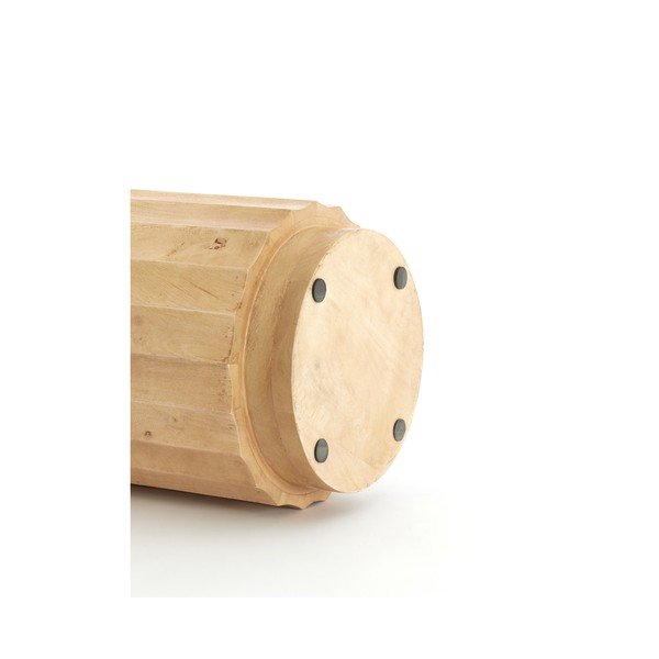 Кръгла странична масичка от масивно манго ø 35 cm Ellena – Light & Living-image-3