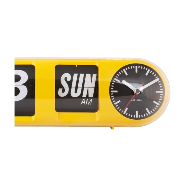 Стенен часовник Tube Flip – Karlsson-image-3