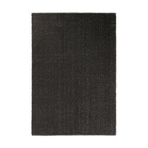 Антрацитно сив килим Glam, 80 x 150 cm - Mint Rugs