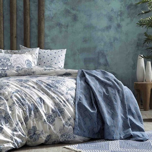 Памучно спално бельо за единично легло Ranforce Fancy, 160 x 220 cm - Bella Maison
