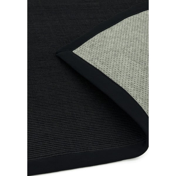 Черен килим 300x200 cm Sisal - Asiatic Carpets-image-4