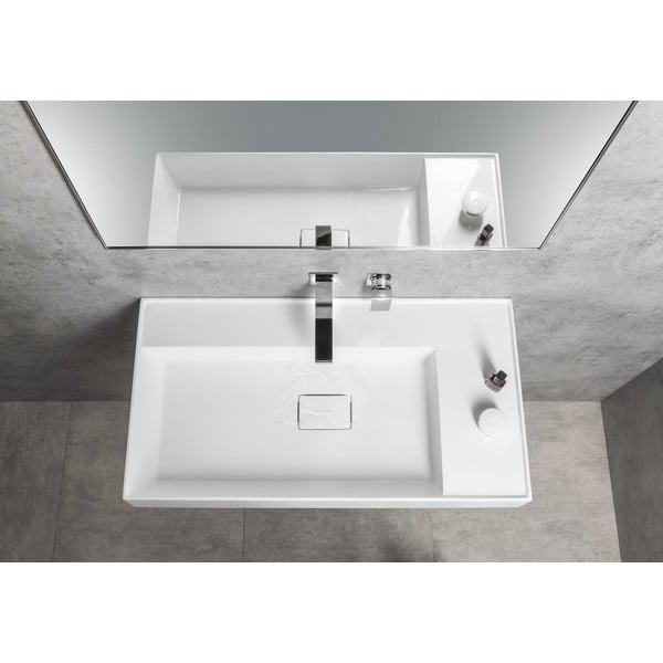 Вградена батерия за мивка в лъскаво-сребрист цвят (1 изход) Latus – Sapho-image-2