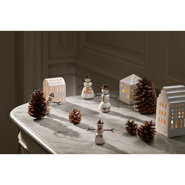 Порцеланова Коледна фигурка (височина 9 cm) Hammershøi Snowwife – Kähler Design-image-3