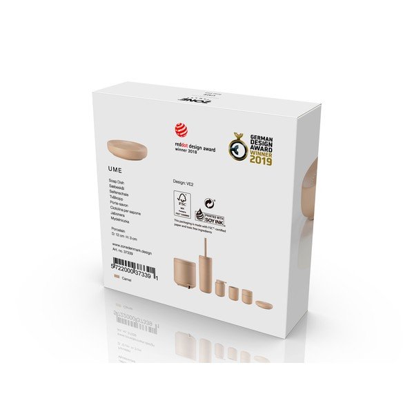 Бежова порцеланова сапунерка Ume – Zone-image-4