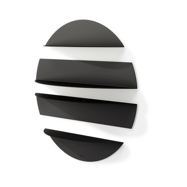 Черни метални рафтове в комплект от 4 броя 76 cm Solis - Umbra-image-4