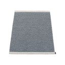Сив килим за открито и закрито 60x85 cm Mono Granit – Pappelina