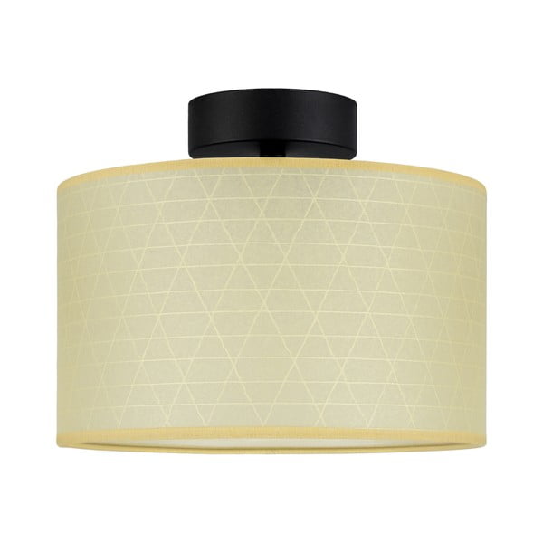 Бежова лампа за таван с триъгълна шарка , ⌀ 25 cm Taiko - Sotto Luce
