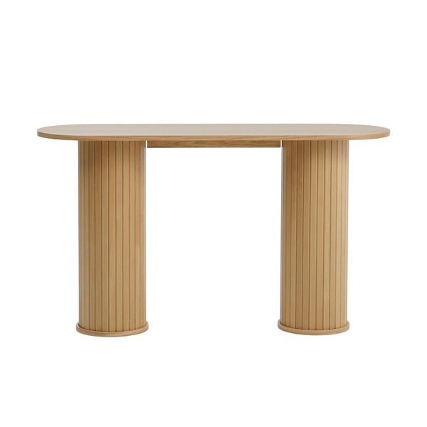Конзолна маса в естествен цвят 40x130 cm Nola – Unique Furniture