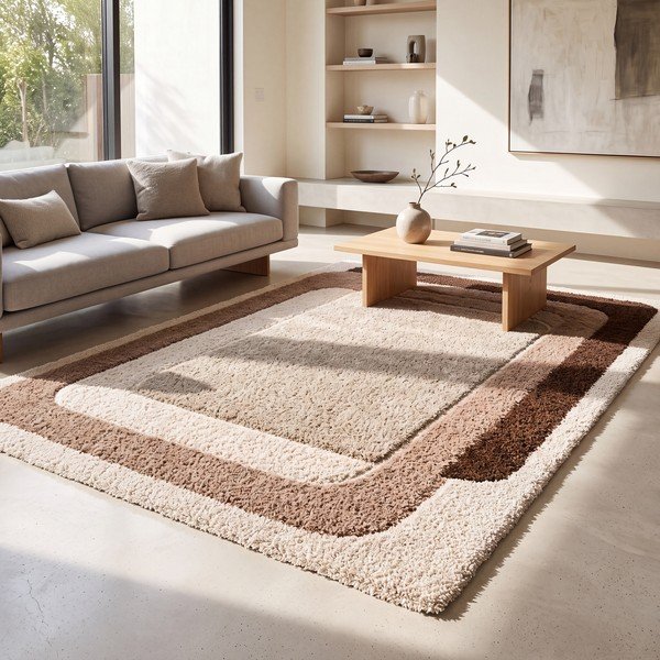 Розов/бежов килим 120x170 cm Ember – Universal-image-1