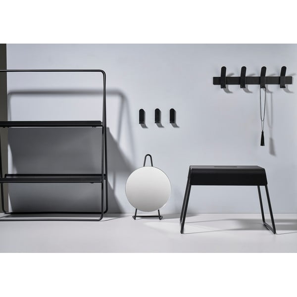 Черна метална стенна закачалка A-Rack - Zone-image-3