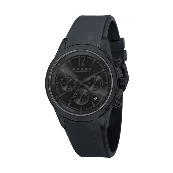 Pánské hodinky Cross Agency Black, 42.5 mm