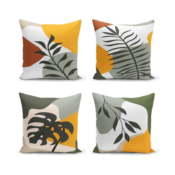 Калъфки за възглавници в комплект от 4 броя 43x43 cm - Minimalist Cushion Covers