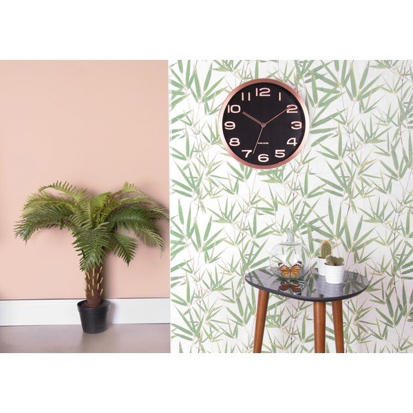 Černé hodiny Present Time Maxie Copper-image-3