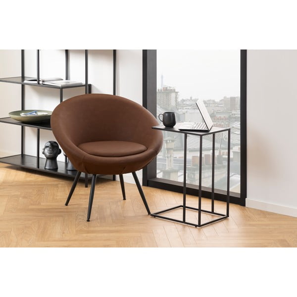 Странична масичка с плот от имитация на мрамор 43x35 cm Infinity – Actona-image-1