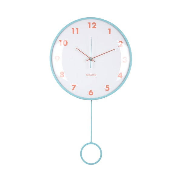 Стенен часовник с махало Cheeky Dome – Karlsson