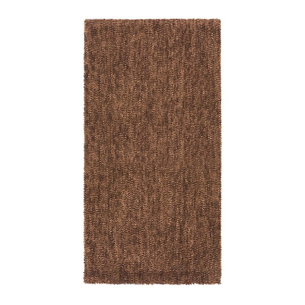 Vlněný koberec Tatoo 110 Marron, 67x200 cm