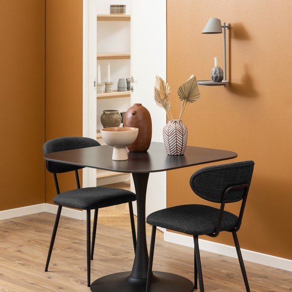 Трапезна маса с керамичен плот 90x90 cm Malta – Actona-image-1