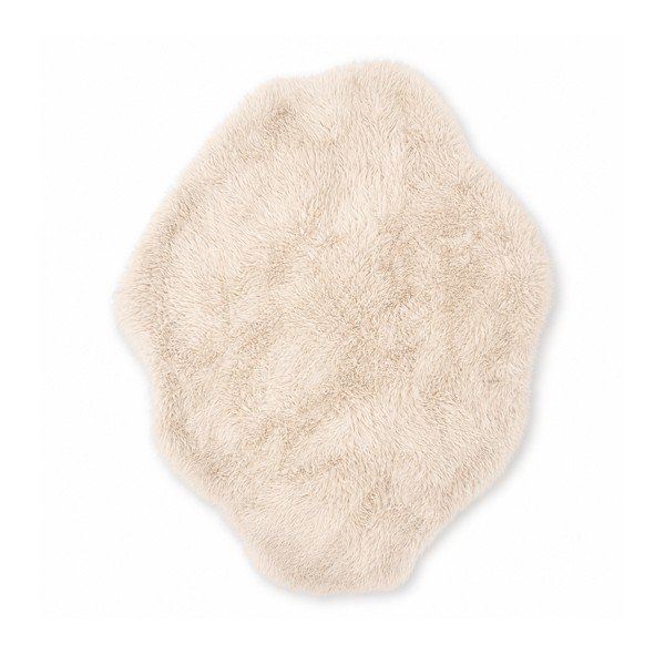 Бежов детски килим 90x120 cm Mammoth – Meowbaby