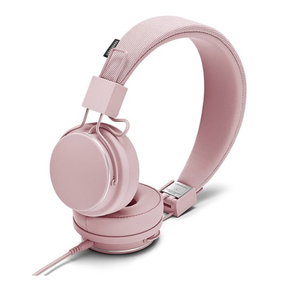 Светлорозови слушалки с микрофон PLATTAN II Powder Pink - Urbanears