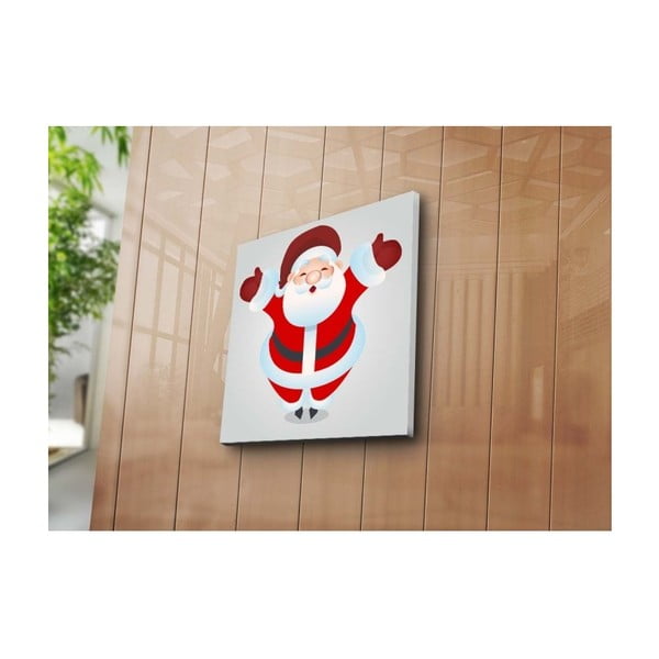 Dekorativní obraz Hello Santa, 45 x 45 cm
