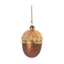 Стъклена  ръчно изработена коледна украса ø 6 cm Acorn – Sass & Belle