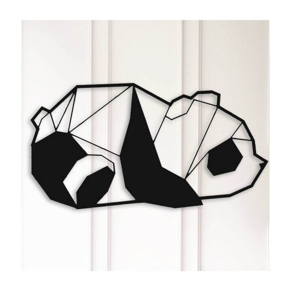 Черна декорация за стена Panda - Unknown