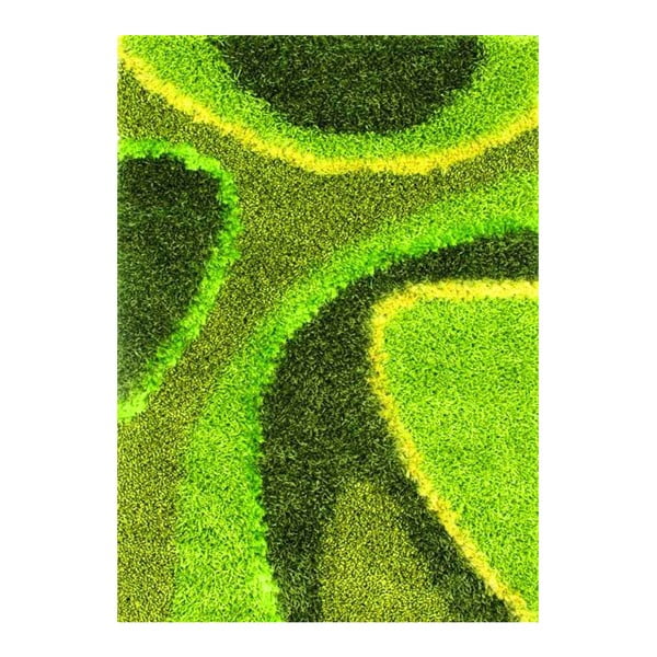 Koberec Delphi Green, 70x140 cm