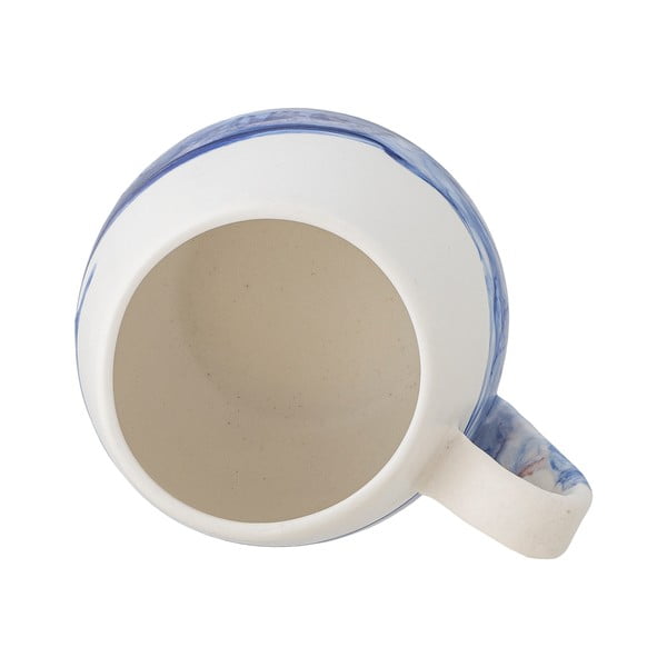 Бели/сини глинени чаши в комплект от 4 бр. 250 ml Lyre – Bloomingville-image-3