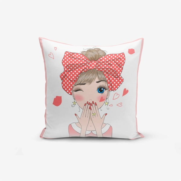 Калъфка за възглавница Сладко момиче, 45 x 45 cm - Minimalist Cushion Covers