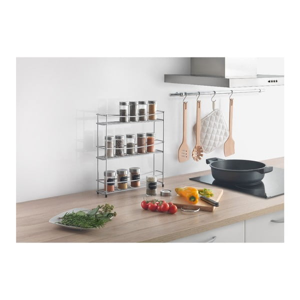 Рафт за подправки с 3 нива Kumino - Metaltex-image-4