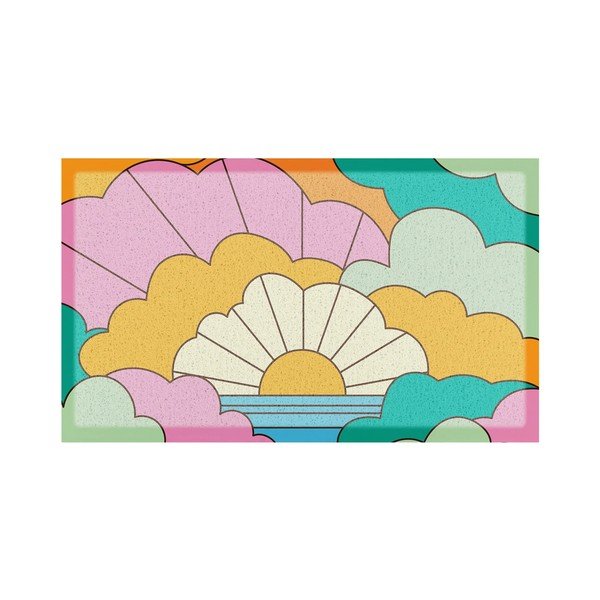 Изтривалка от рециклирана пластмаса 40x70 cm Elizabeth Olwen  – Artsy Doormats