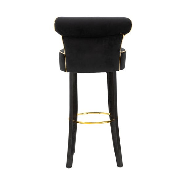 Бар стол от синьо кадифе 96 cm Luxy - Mauro Ferretti-image-1